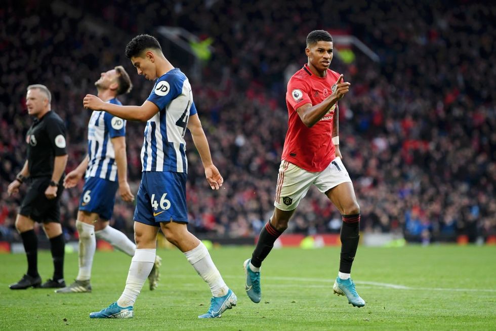 Rashford vs Brighton