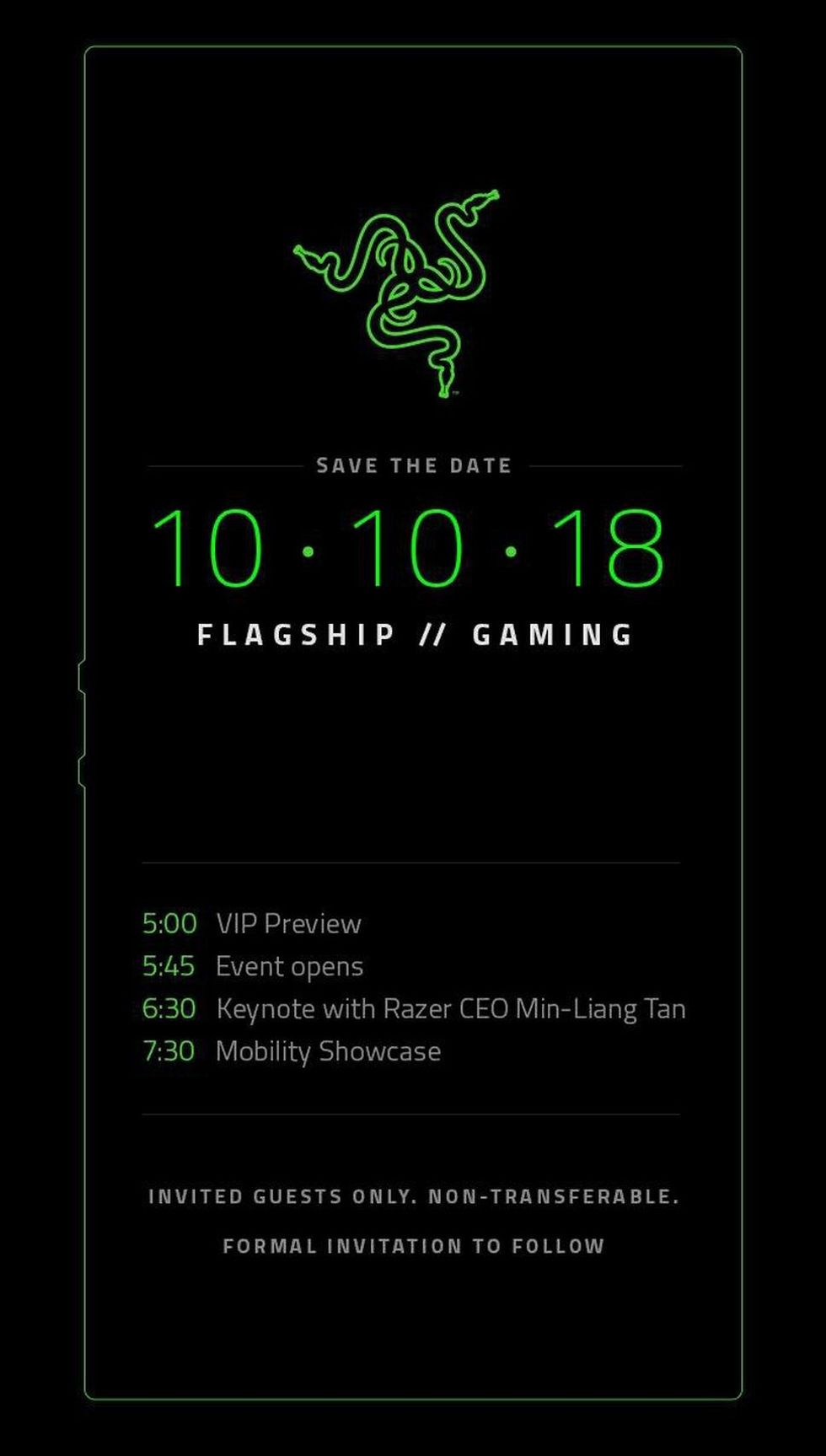 razer phone invite modified
