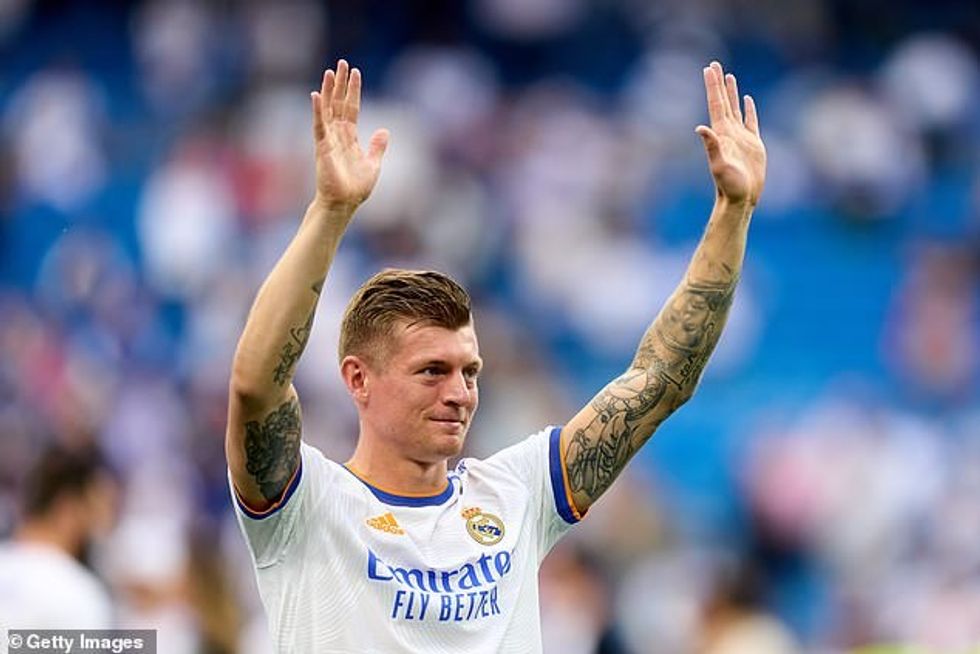 Real Madrid midfielder Toni Kroos has set a standard Manchester City are striving to reach