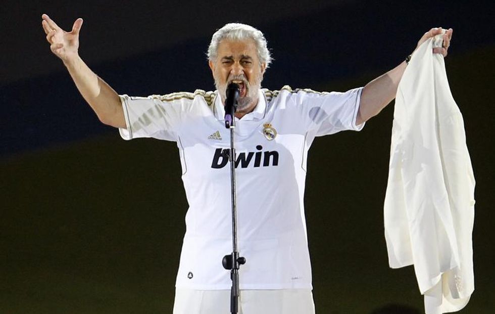 Real Madrid: Placido Domingo