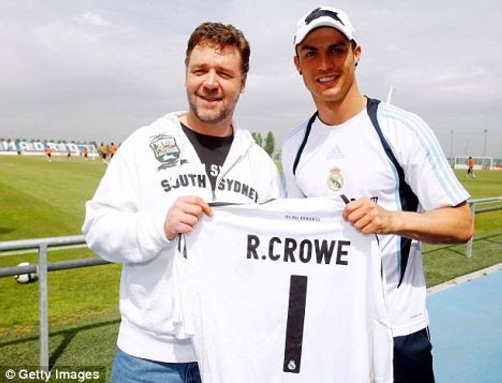 Real Madrid: Russell Crowe