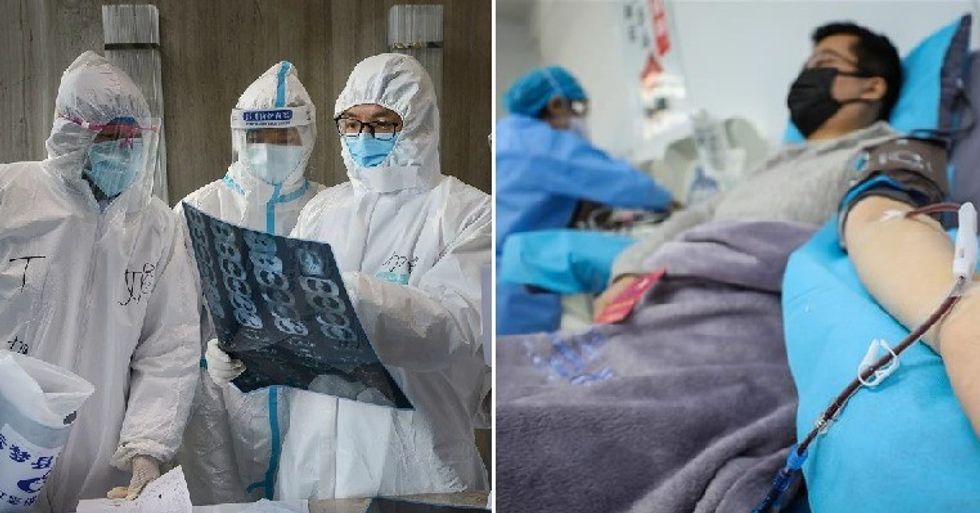 recovered covid 19 patient discharged from hospital falls sick