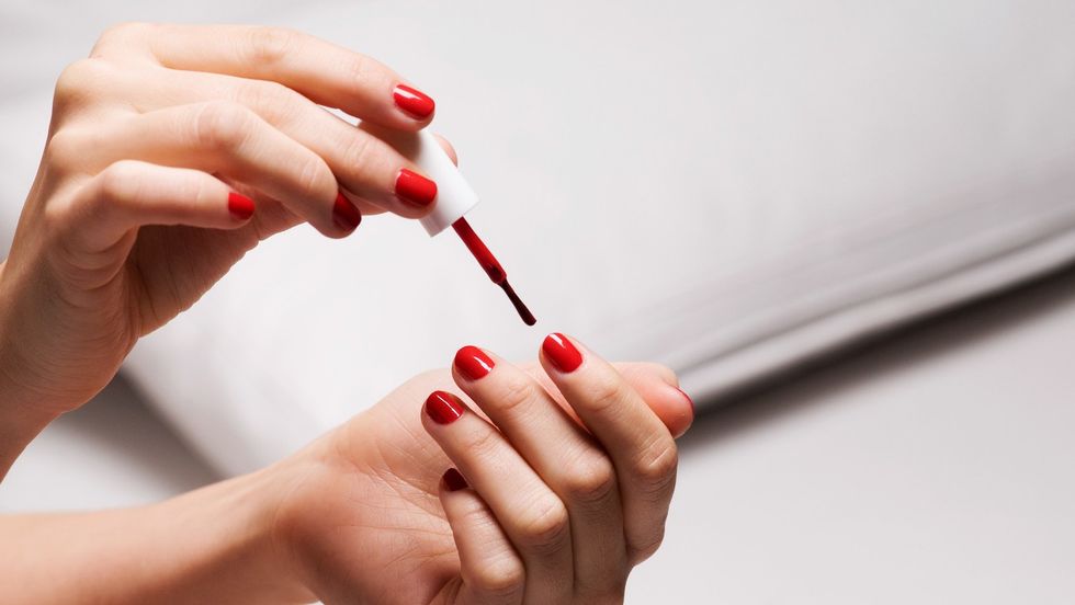 red nail polish 140668072 horiz