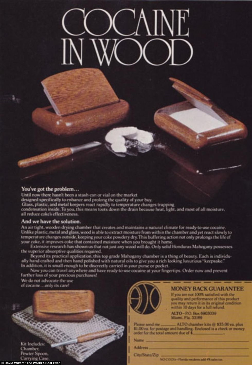 Reklamat për kokainë në vitet e 70 ta qe do ishin rreptesishte te ndaluara diteve te sotme foto 8