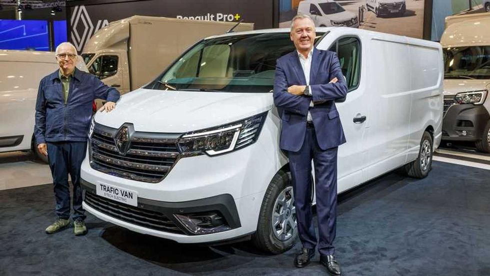 renault trafic van e tech electric