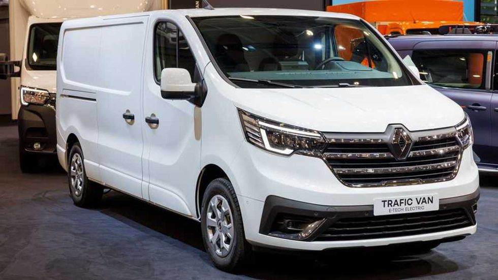 renault trafic van e tech electric