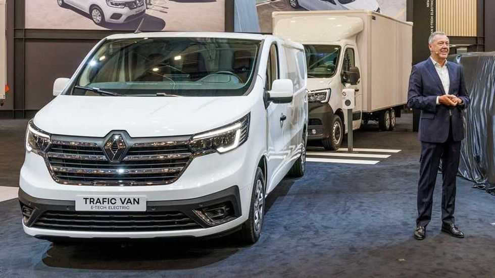 renault trafic van e tech electric