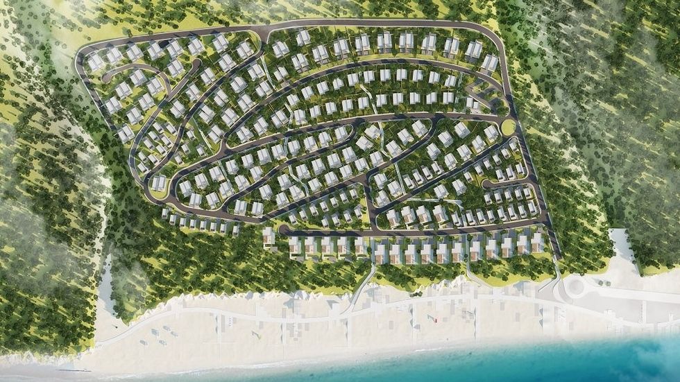 Render i gjithe resortit Green Coast