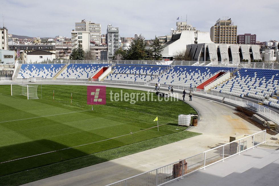 Renovimi i stadiumit te Prishtines foto Ridvan Slivova 3