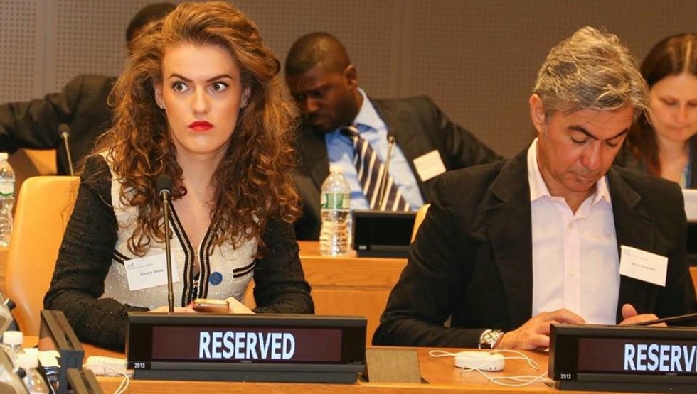 Representing Kosovo in the Annual Youth Summit in UN New York 2015