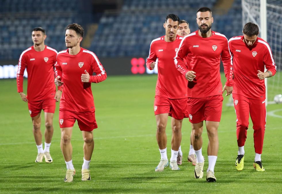 Reprezentacioni i Maqedonise se Veriut