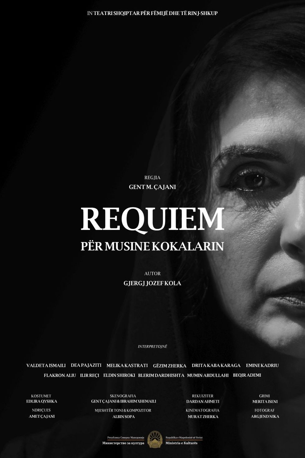 Requiem for Musine Kokalari me regji nga Gent M. Cajani