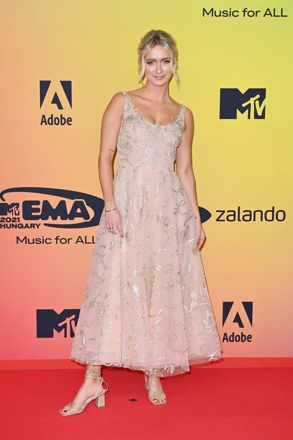 Rianne Meijer at MTV EMAs 2021