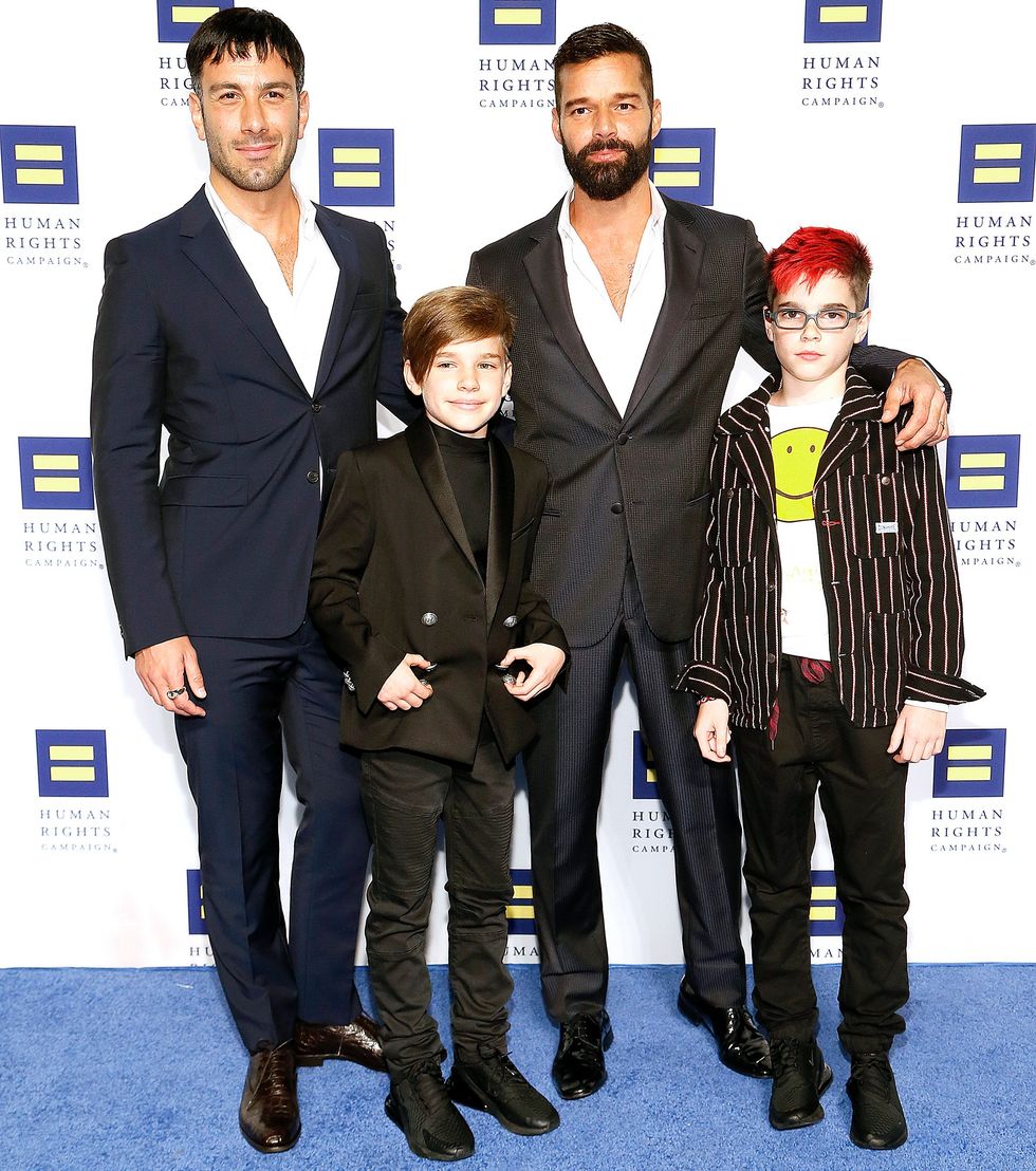ricky martin family 1
