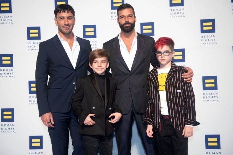 Ricky Martin Jwan Yosef and Twins Expecting Fourth Child