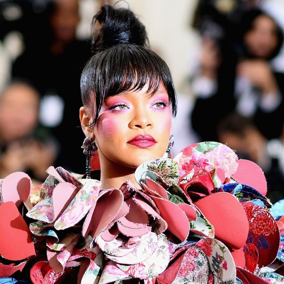 rihanna attends the rei kawakubo comme des garcons art of news photo 675900814 1557179547