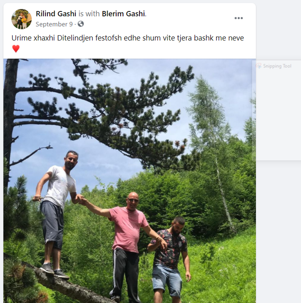 Rilindi nipi i Blerim Gashit