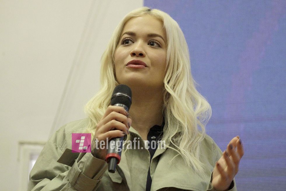 Rita Ora dhe UNICEF ne Kosove foto Ridvan Slivova 12