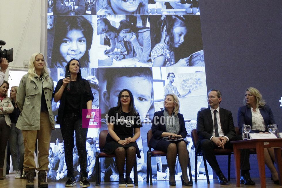 Rita Ora dhe UNICEF ne Kosove foto Ridvan Slivova 25 1