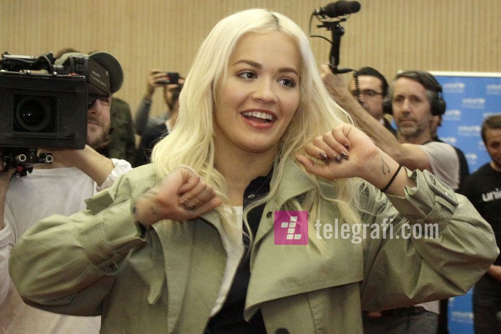 Rita Ora dhe UNICEF ne Kosove foto Ridvan Slivova 27