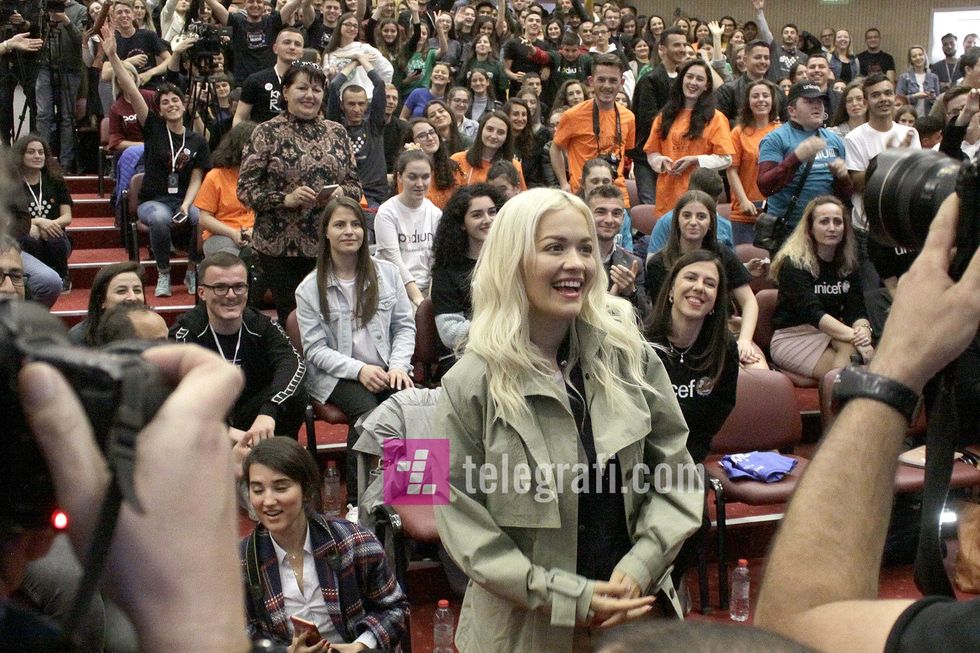 Rita Ora dhe UNICEF ne Kosove foto Ridvan Slivova 29 1