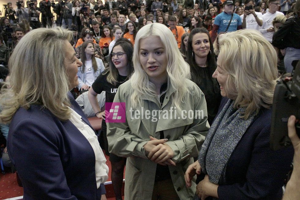 Rita Ora dhe UNICEF ne Kosove foto Ridvan Slivova 30