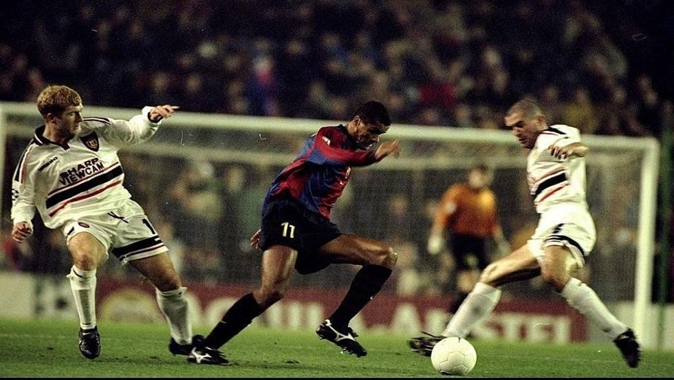 rivaldo vs man utd