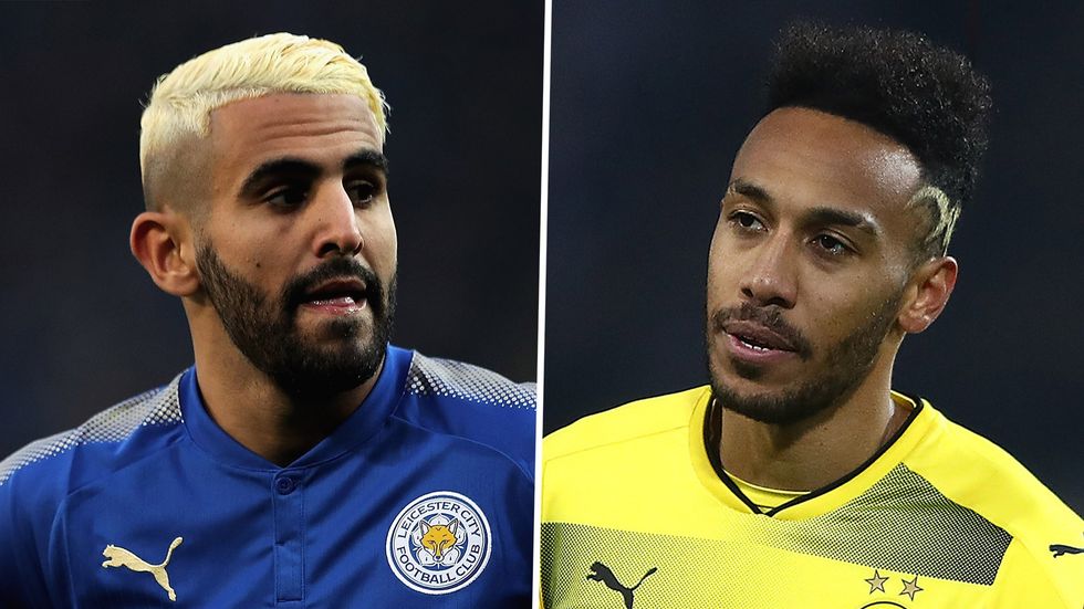 riyad mahrez pierre emerick aubameyang 16amci06f0pyk167xtbzhutnul
