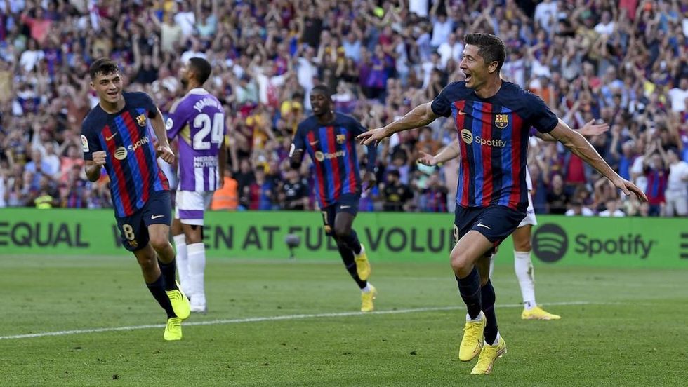 robert lewandowski barcelona 169