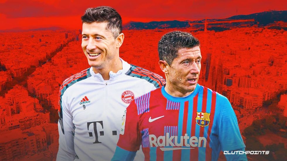 Robert Lewandowski Bayern Barcelona