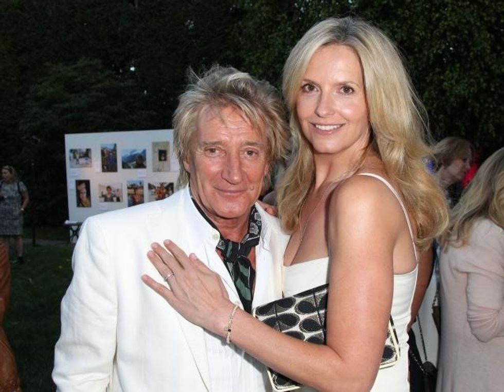 Rod Stewart dhe Penny Lancaster