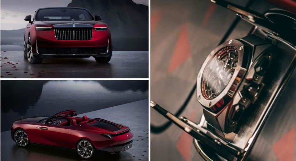 Rolls Royce La Rose Noire Droptail