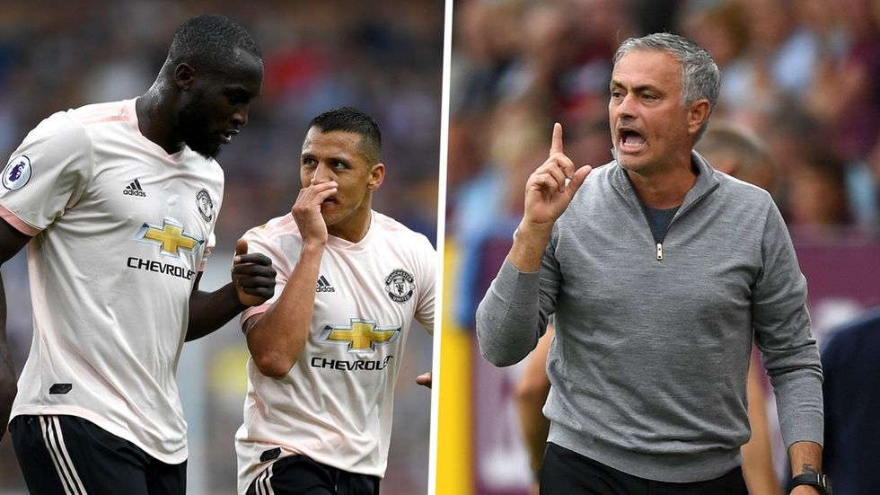 romelu lukaku alexis sanchez jose mourinho manchester united burnley 1nw08quv7eya31ccpiy6jriqcf