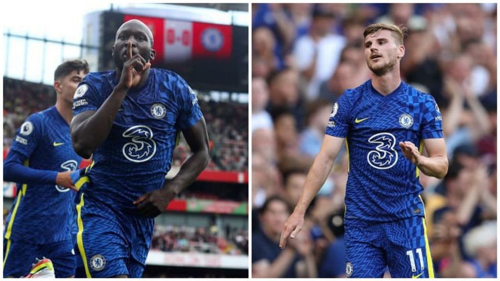 Romelu Lukaku Timor Werner Chelsea