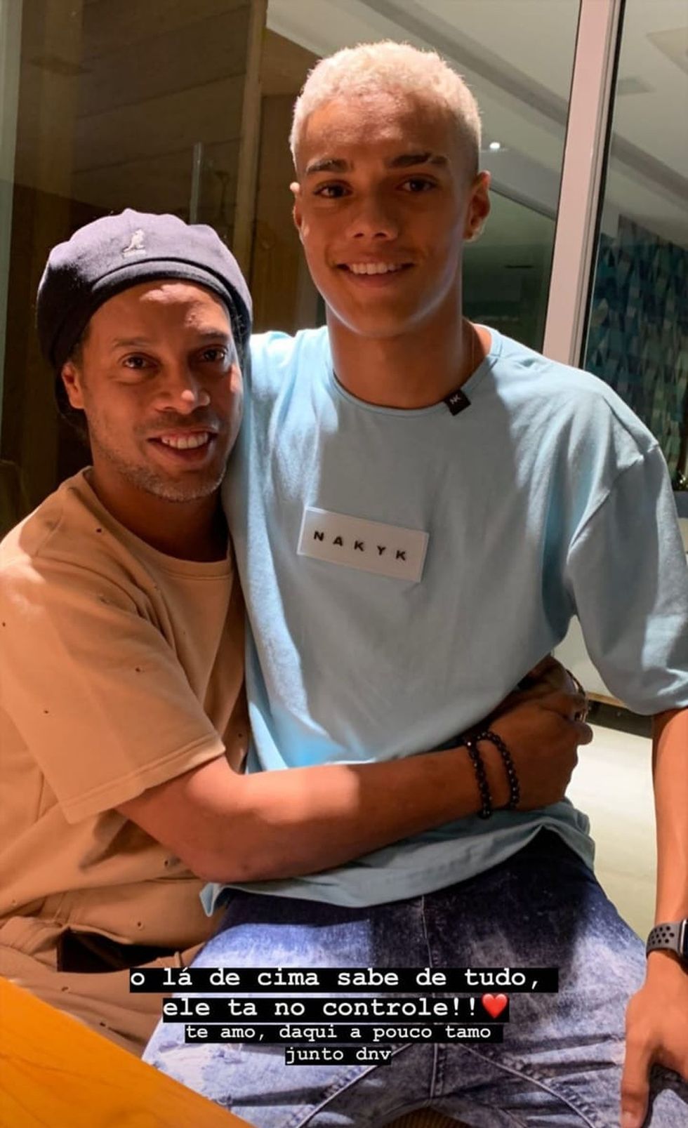 ronaldinho e joao mendes