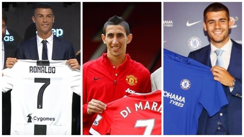 ronaldo di maria morata