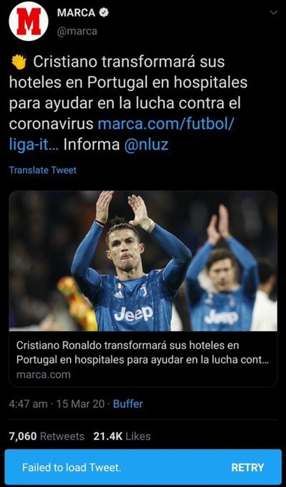 ronaldo marca