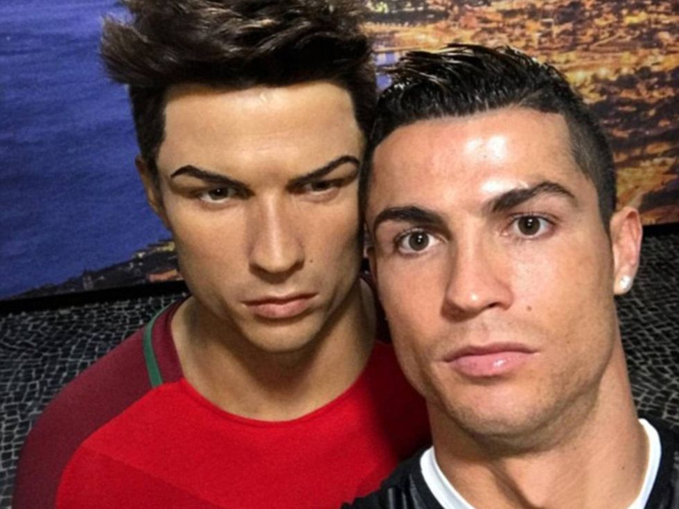 ronaldo statuja prej dylli