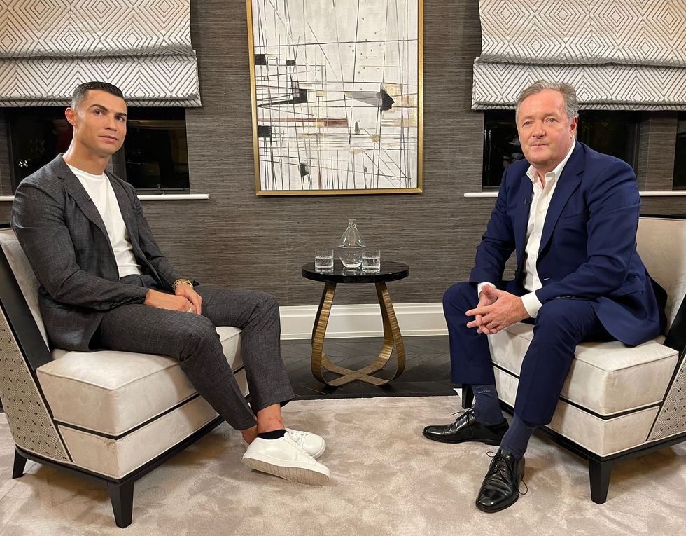Ronaldo u ul për një intervistë të bujshme televizive 90 minutëshe me Piers
