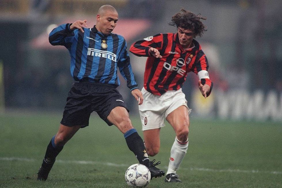 ronaldo vs maldini