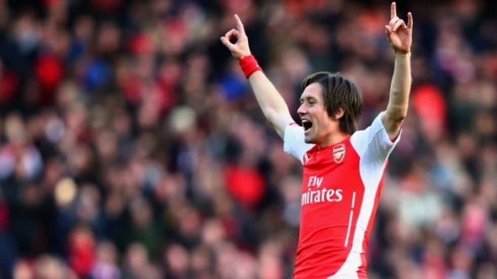 rosicky mund t euml largohet nga arsenali hd