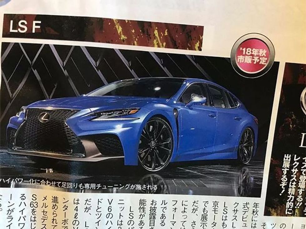 Rrjedhë data e prezantimit të Lexus LS F foto 2