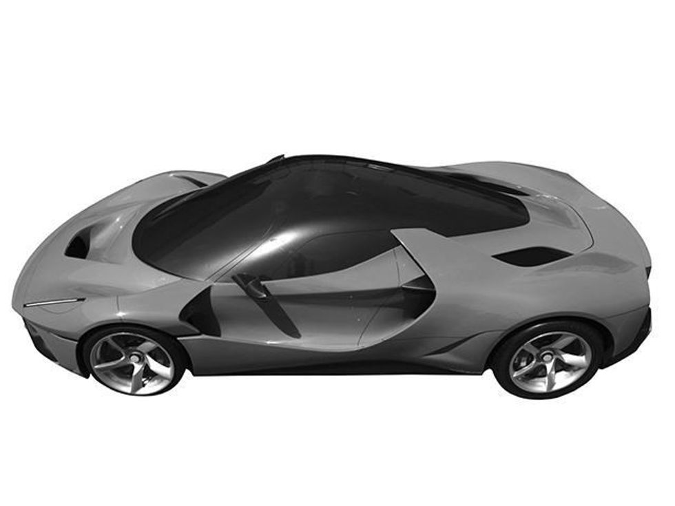 Rrjedhin pamjet e modelit që besohet të jetë LaFerrari i ri foto 2