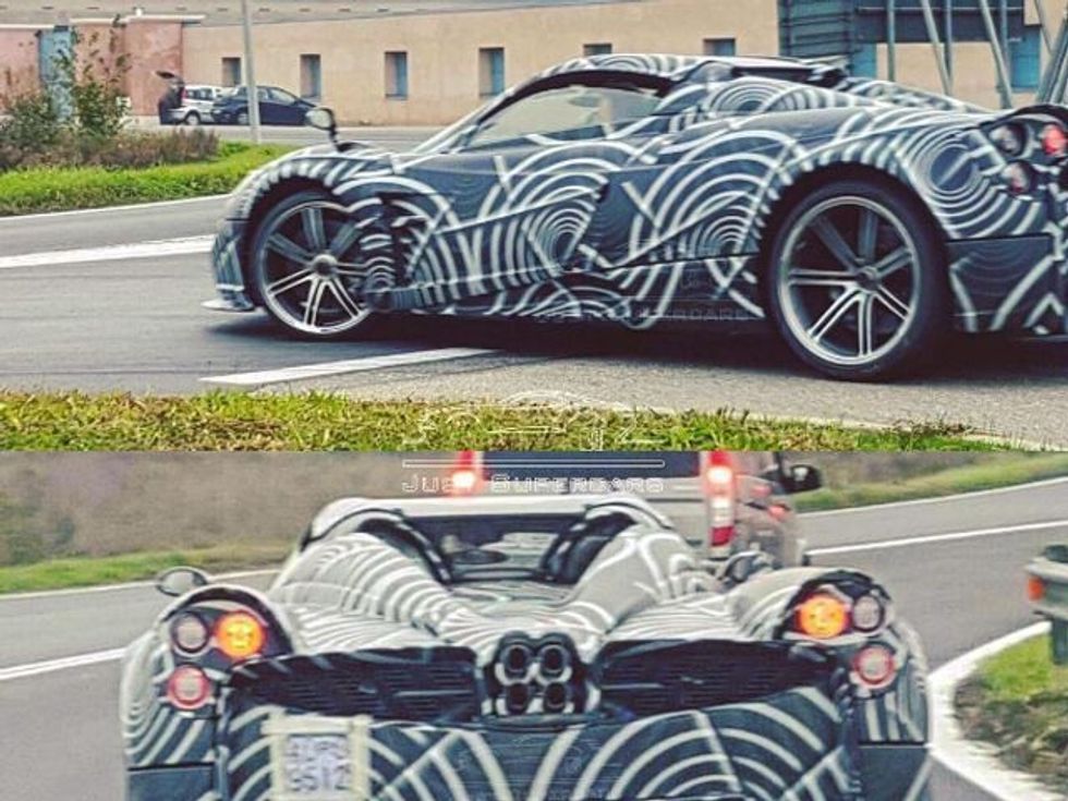 Rrjedhin pamjet e Pagani Huayra tre muaj para lansimit zyrtar foto 4