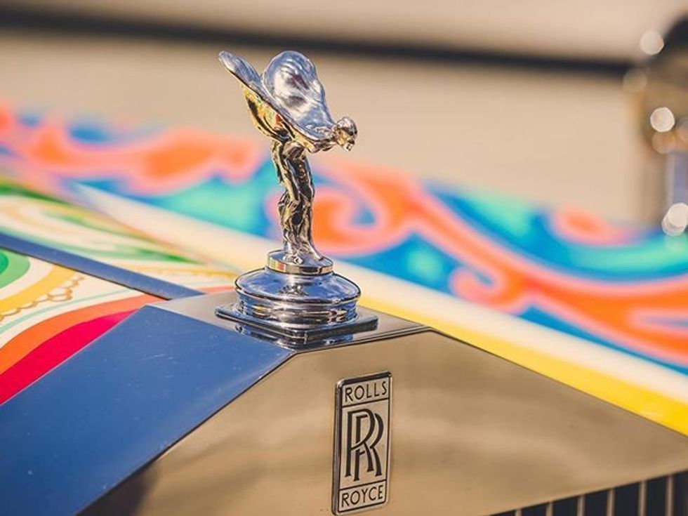 Rrolls Royce Phantom i veçante qe i perkiste kengetarit te famshem foto 3