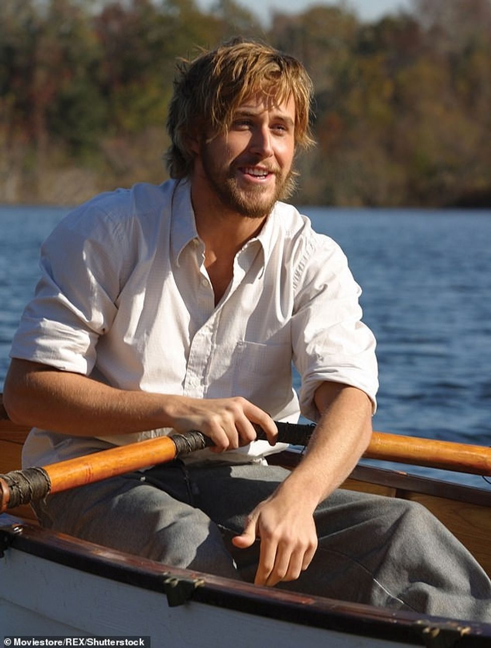 Ryan, who is now a father-of-two, was just 23 years old when fans fell in love with him as Noah