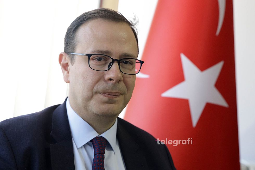 Sabri Tunc Angili ambasadori i Turqise interviste foto Ridvan Slivova 1