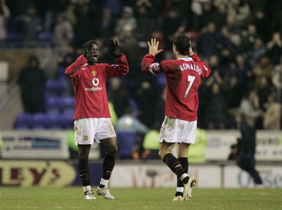 Saha Ronaldo Celebration
