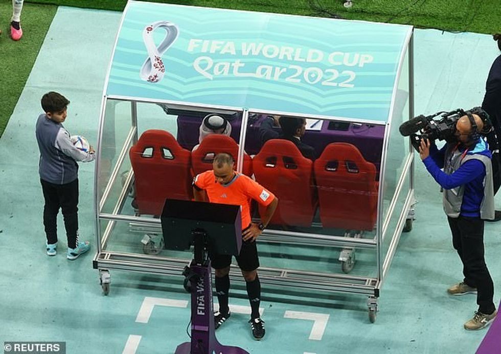 Sampaio needed VAR to give England's second penalty after Mason Mount was clattered