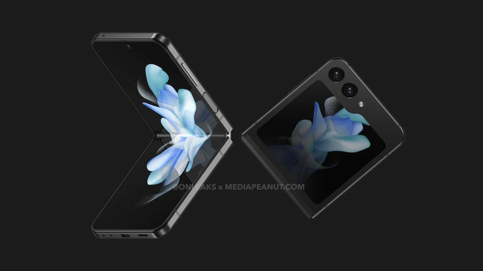 samsung galaxy z flip 5 renders